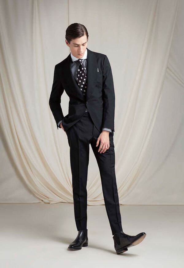 Shawl Collar Tuxedo Look